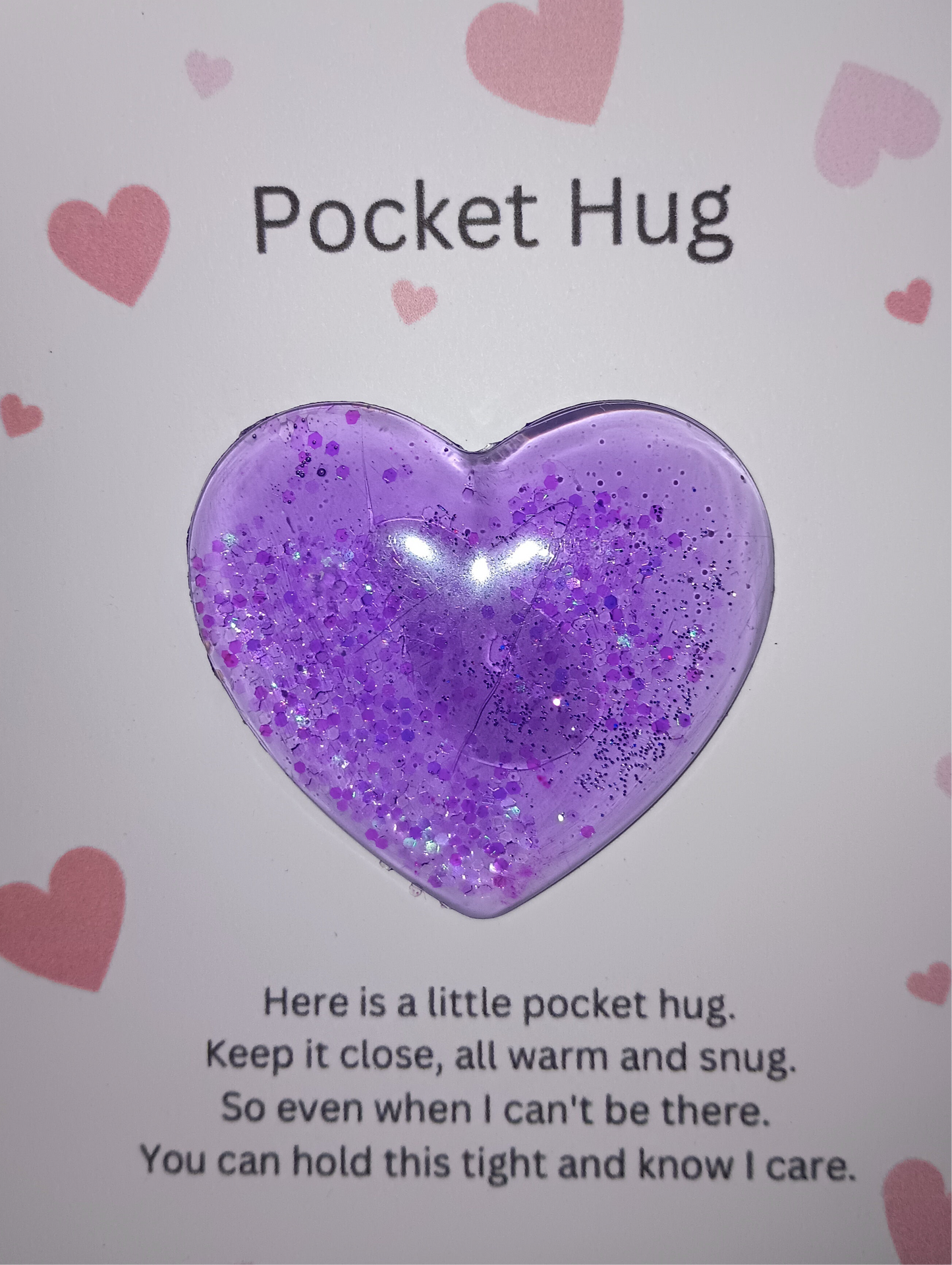 Resin Pocket Hugs Purple