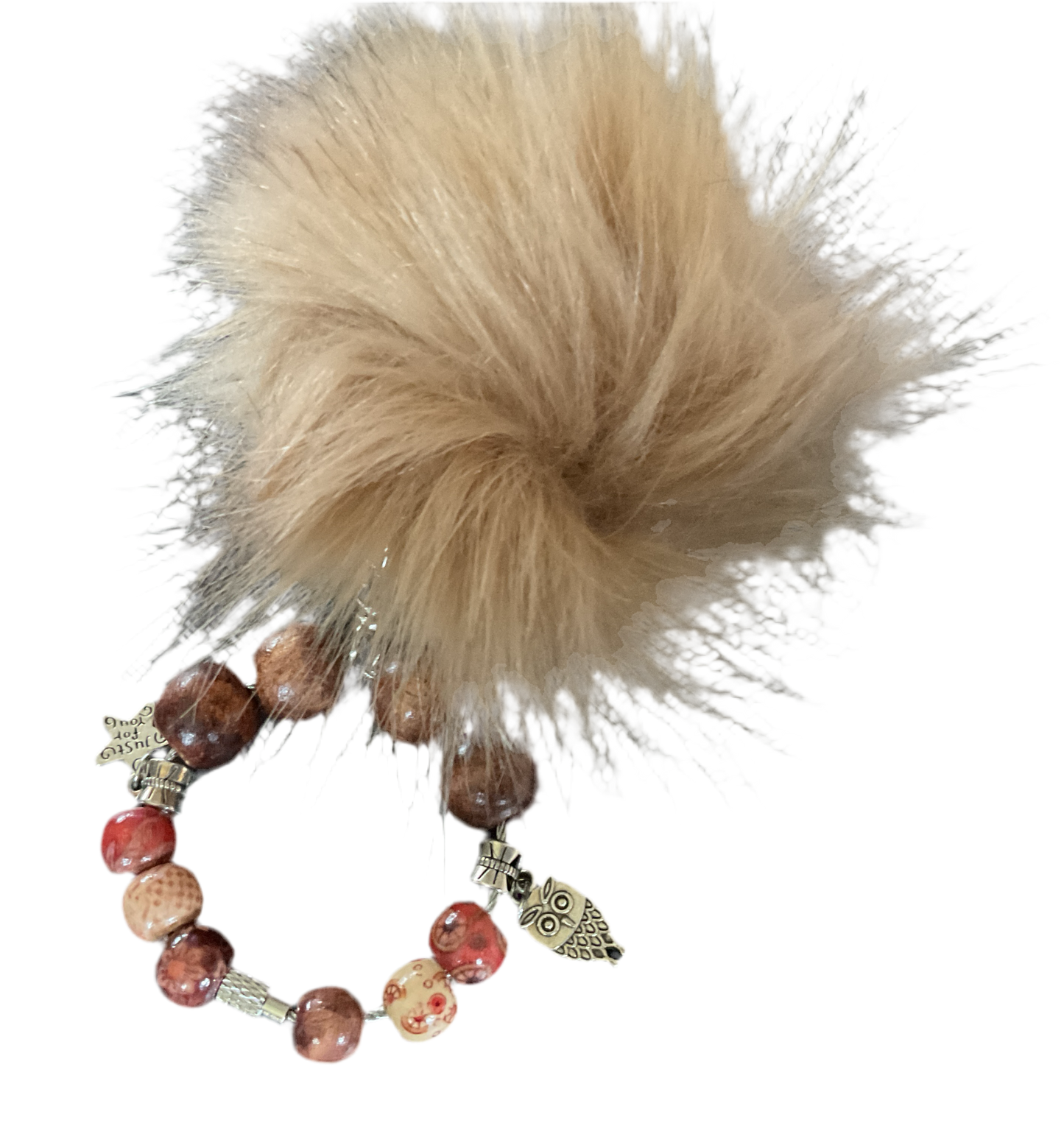 Beaded Backpack Charm