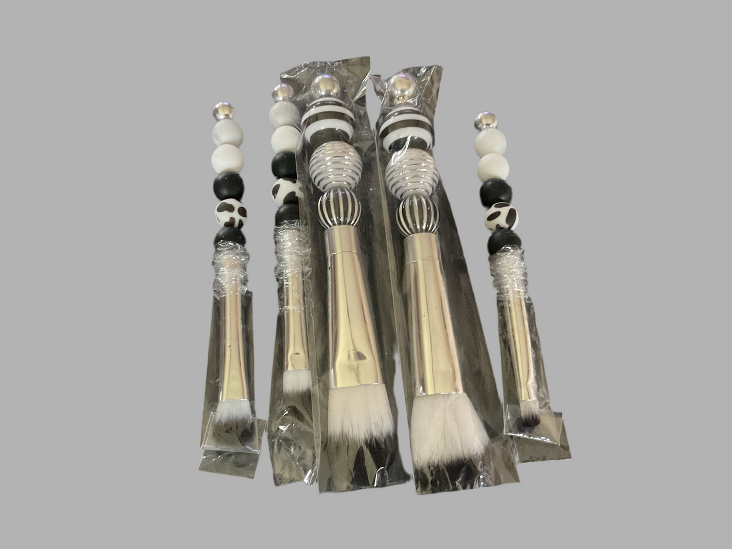 Beaded Makeup Brushes