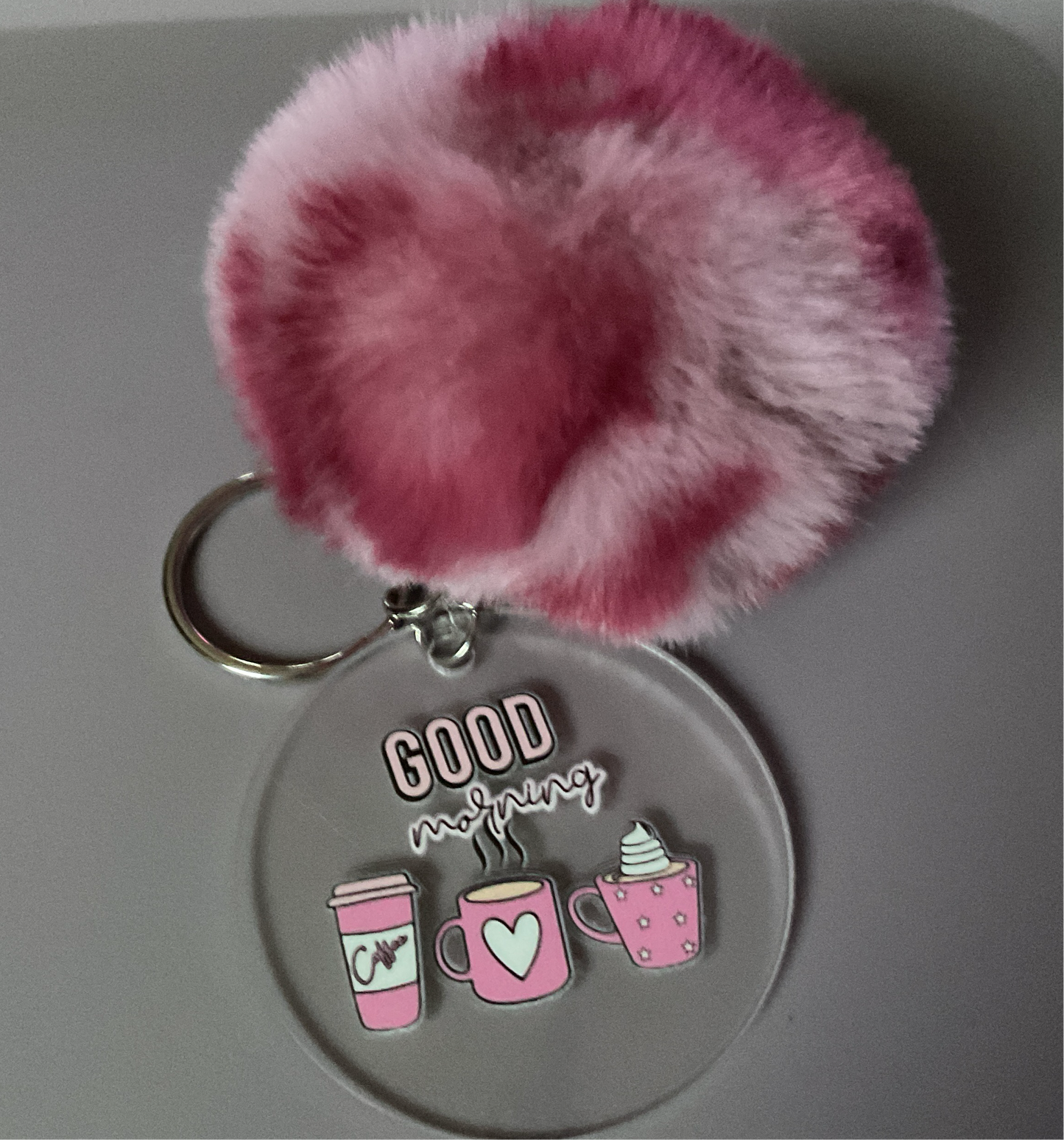 Keychain (Pom Pom Pinks)