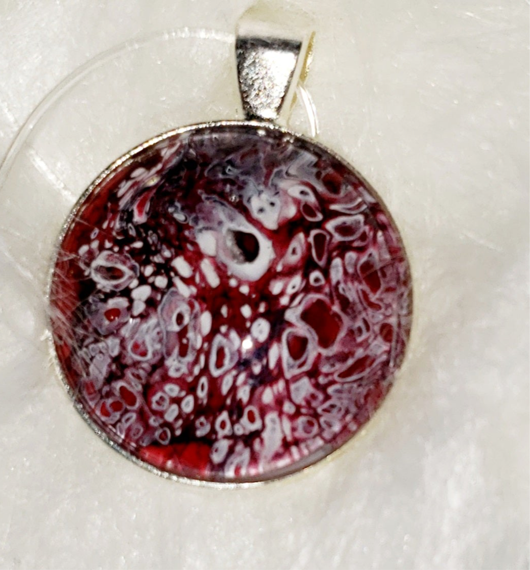 Fluid Art Pendants