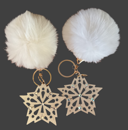 Clearance Holiday Keychains laser cut