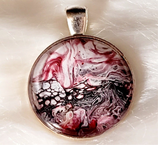 Fluid Art Pendent